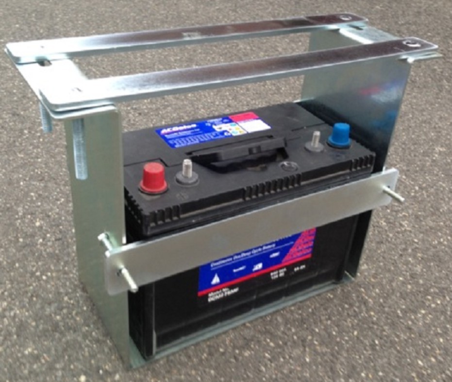 Roadsafe Multi Fit Battery Tray Kit for Undertray Mounting. Roadsafe 4WD