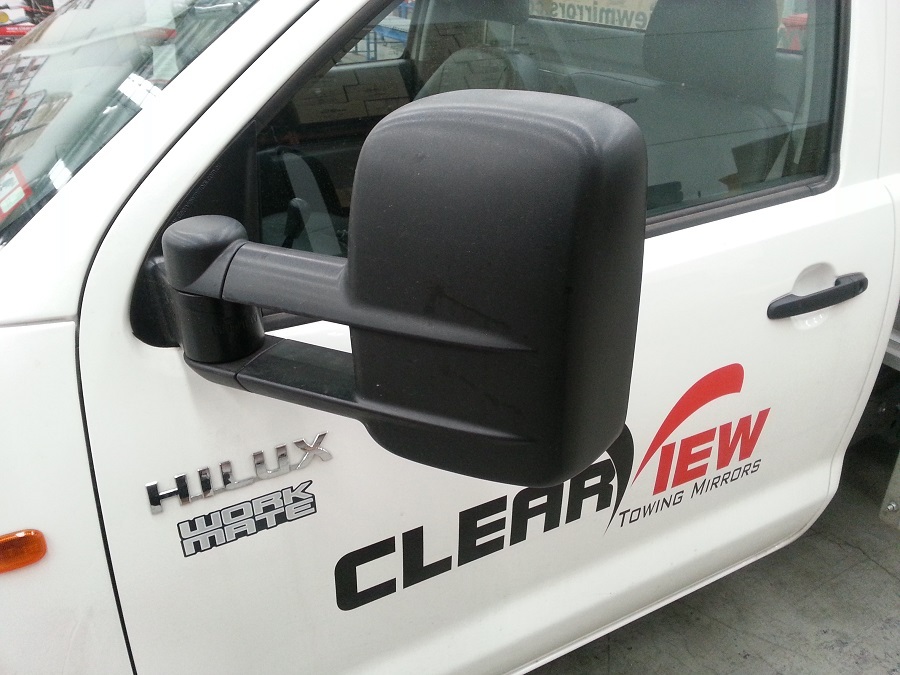 Clearview Towing Mirrors - Isuzu MU-X MY 14- On