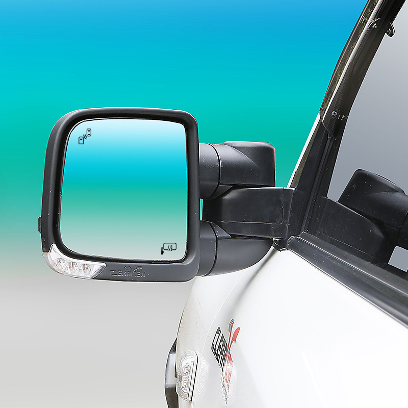 Clearview Compact Towing Mirrors - Isuzu MU-X 2014-2019
