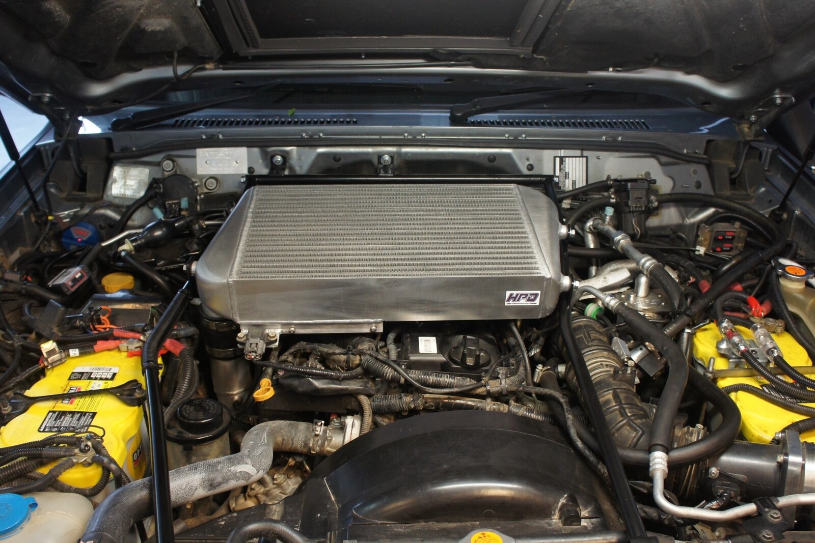 HPD Series 2 Top Mount Intercooler Kit Nissan Patrol GU ZD30 CRD