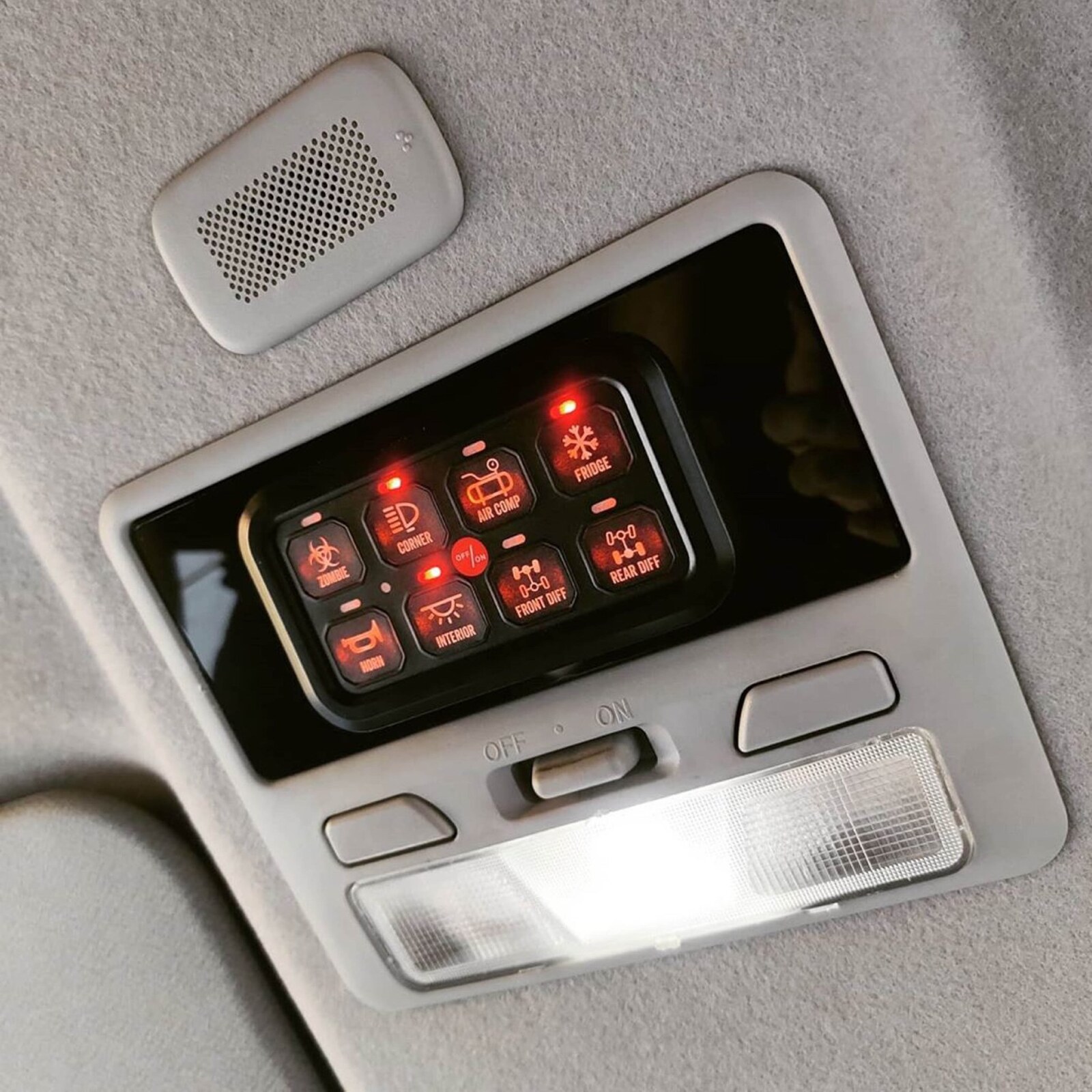 Gen 2 Roadpower RSP8200 Additional Switch Panel Baxters