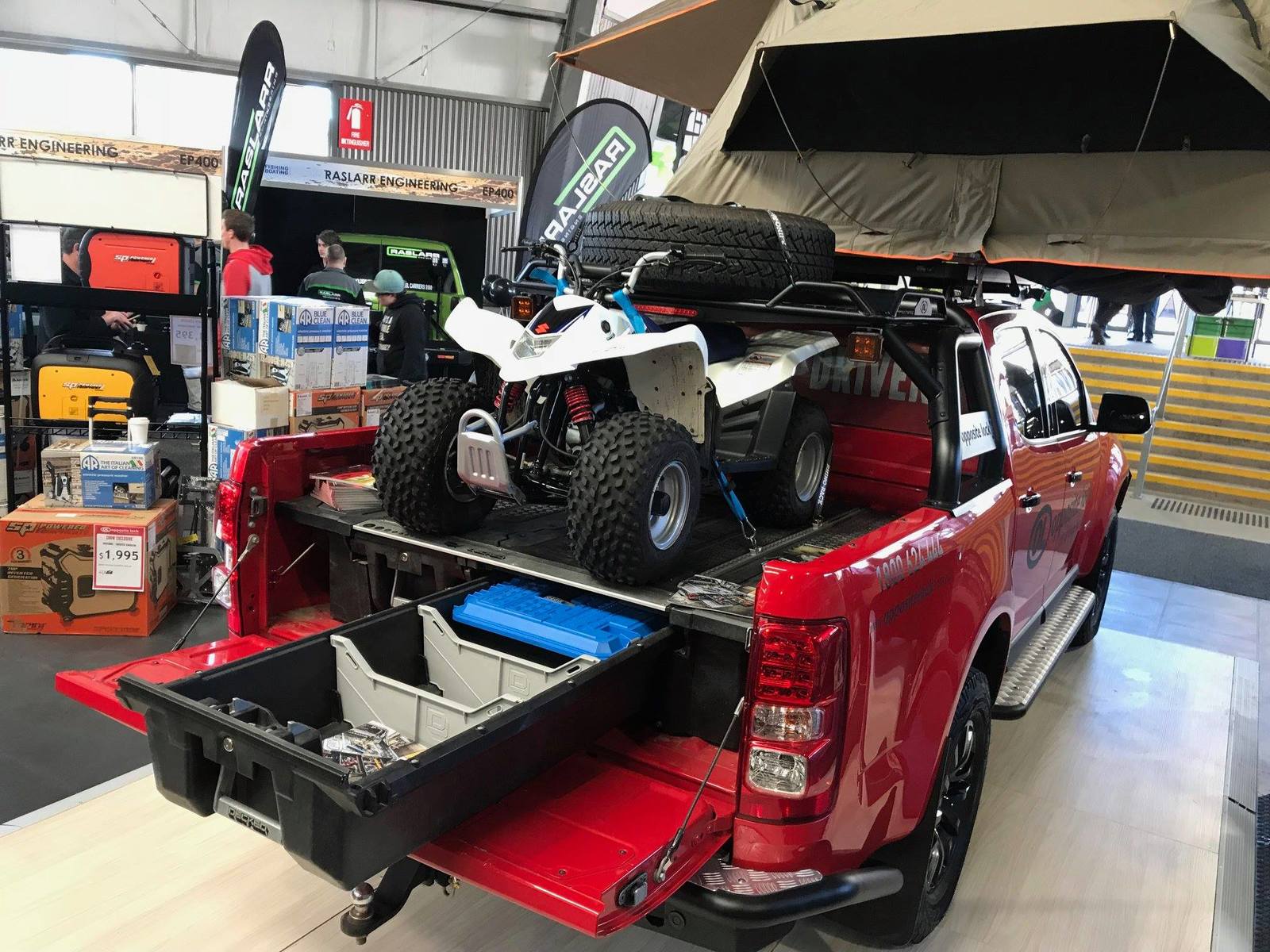 Decked Ute Bed Storage Drawer System Mitsubishi Triton Mq