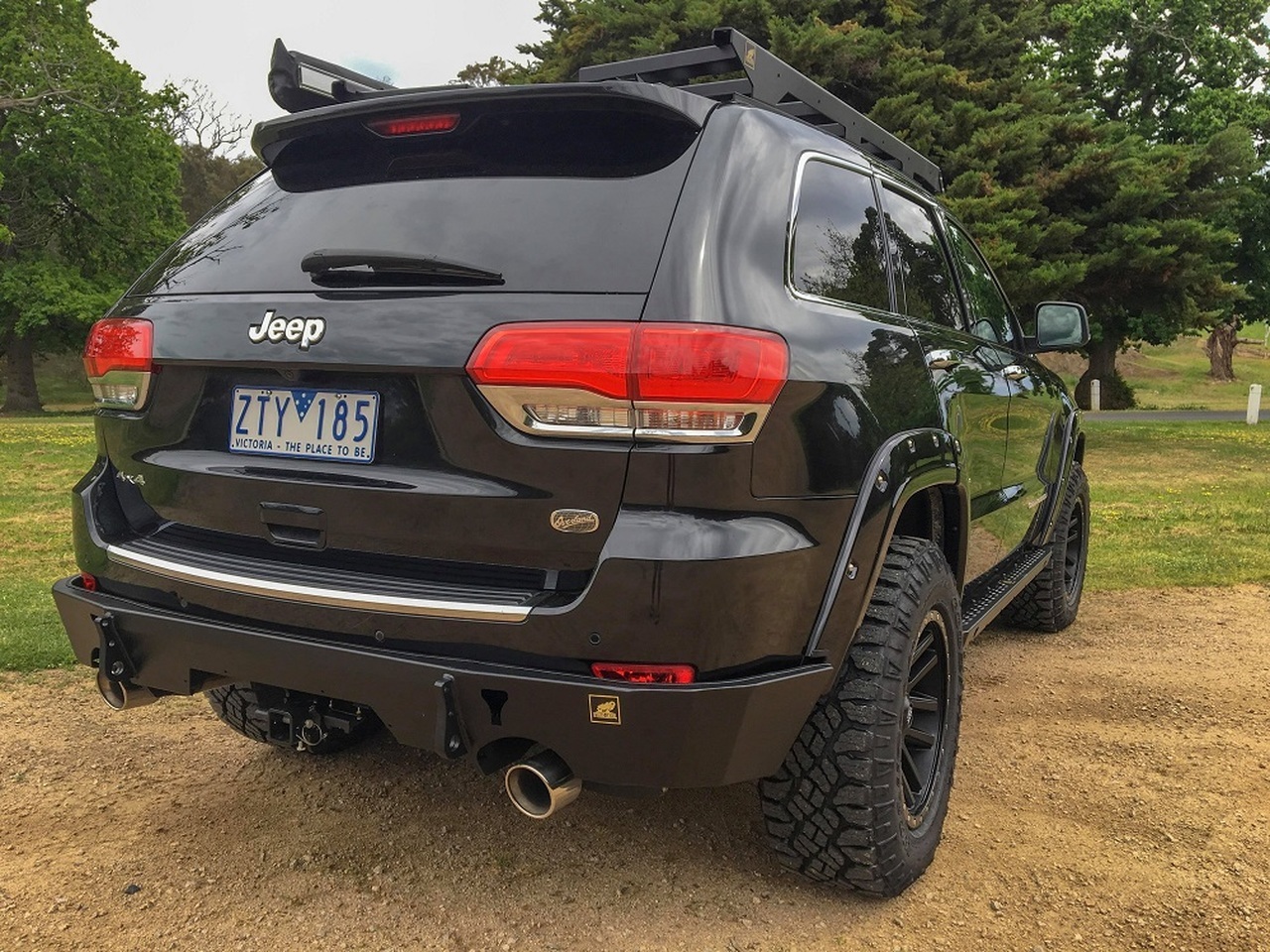 Offroad Animal Rear Bumper Jeep Grand Cherokee WK2 (2011