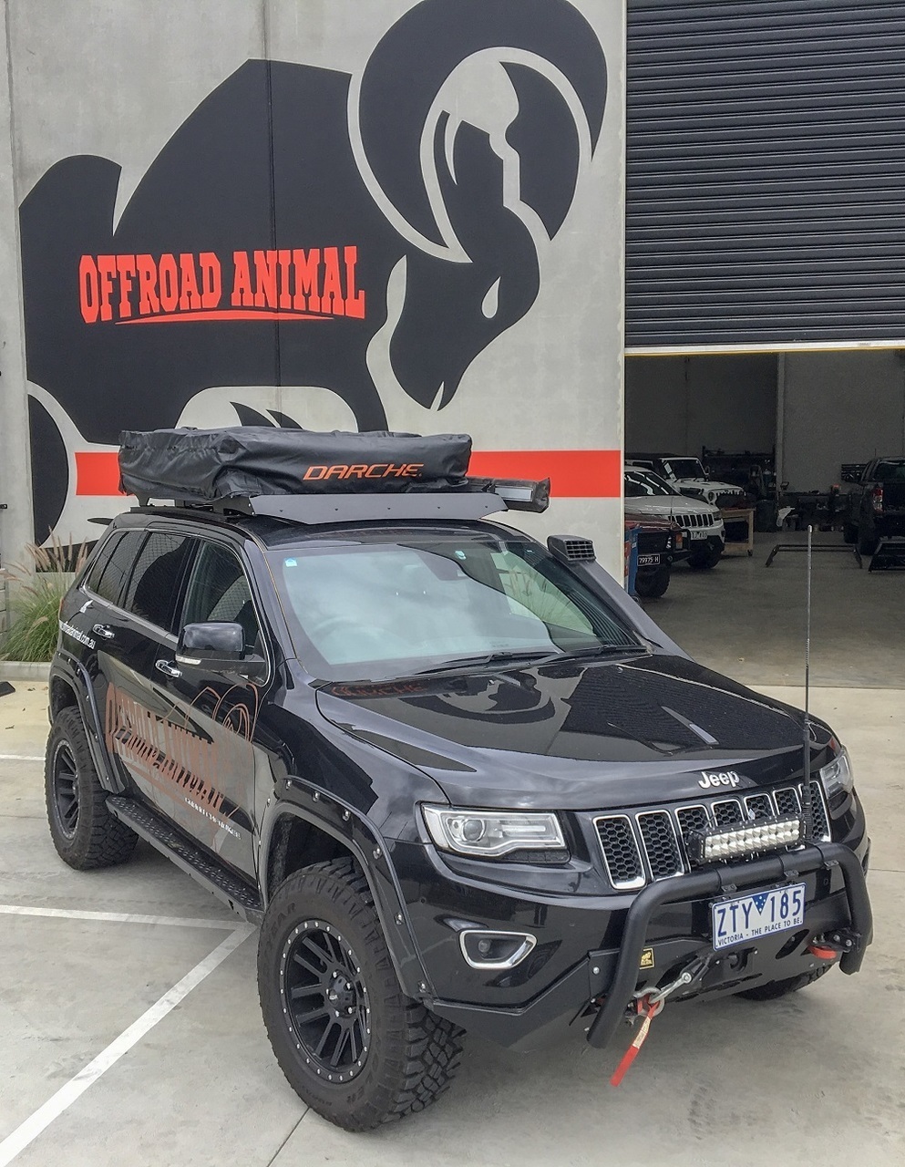 Offroad Animal Roof Rack System Jeep Grand Cherokee WK2