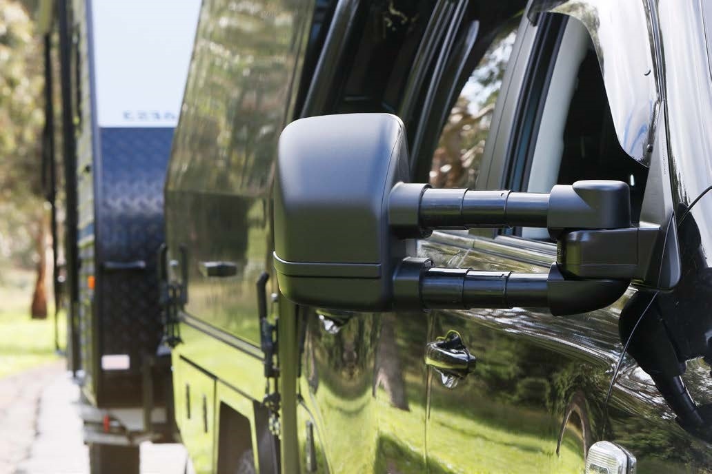 Clearview Next Generation Towing Mirrors Toyota LandCruiser 7579 Series