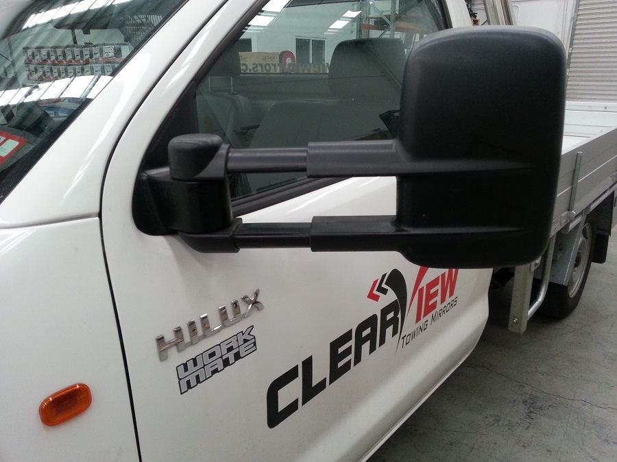 Clearview towing store mirrors hilux