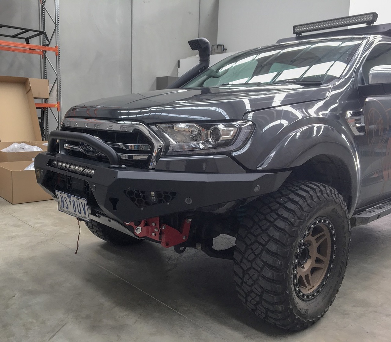 Offroad Animal Predator Bullbar Ford Ranger Px3 Excluding Raptor