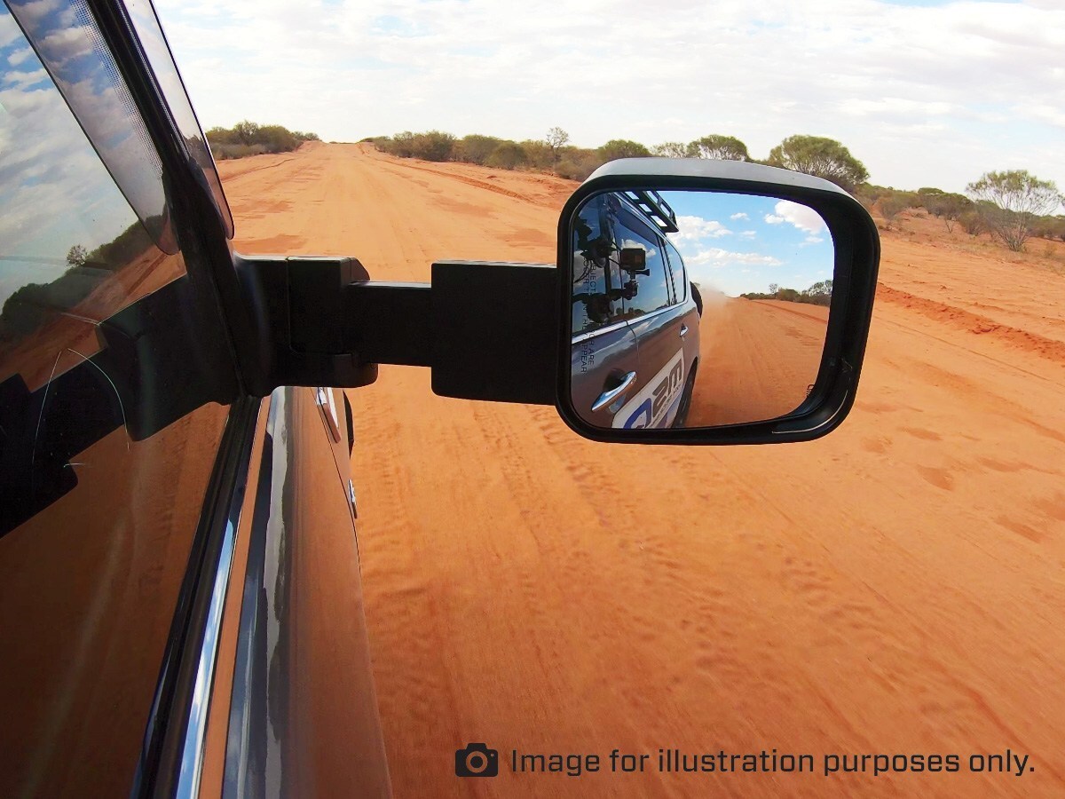 MSA4x4 Towing Mirrors Ford Ranger 2012Current PX1 PX2 PX3 & Raptor MSA4X4