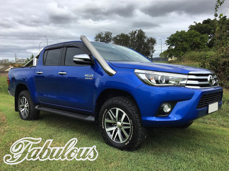 Stainless Steel Snorkel Kit Toyota Hilux N80 Fabulous Fabrications