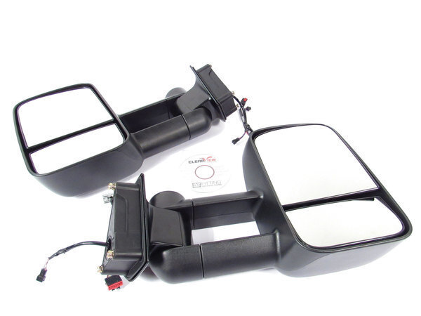 Clearview Towing Mirrors - Isuzu MU-X MY 14- On