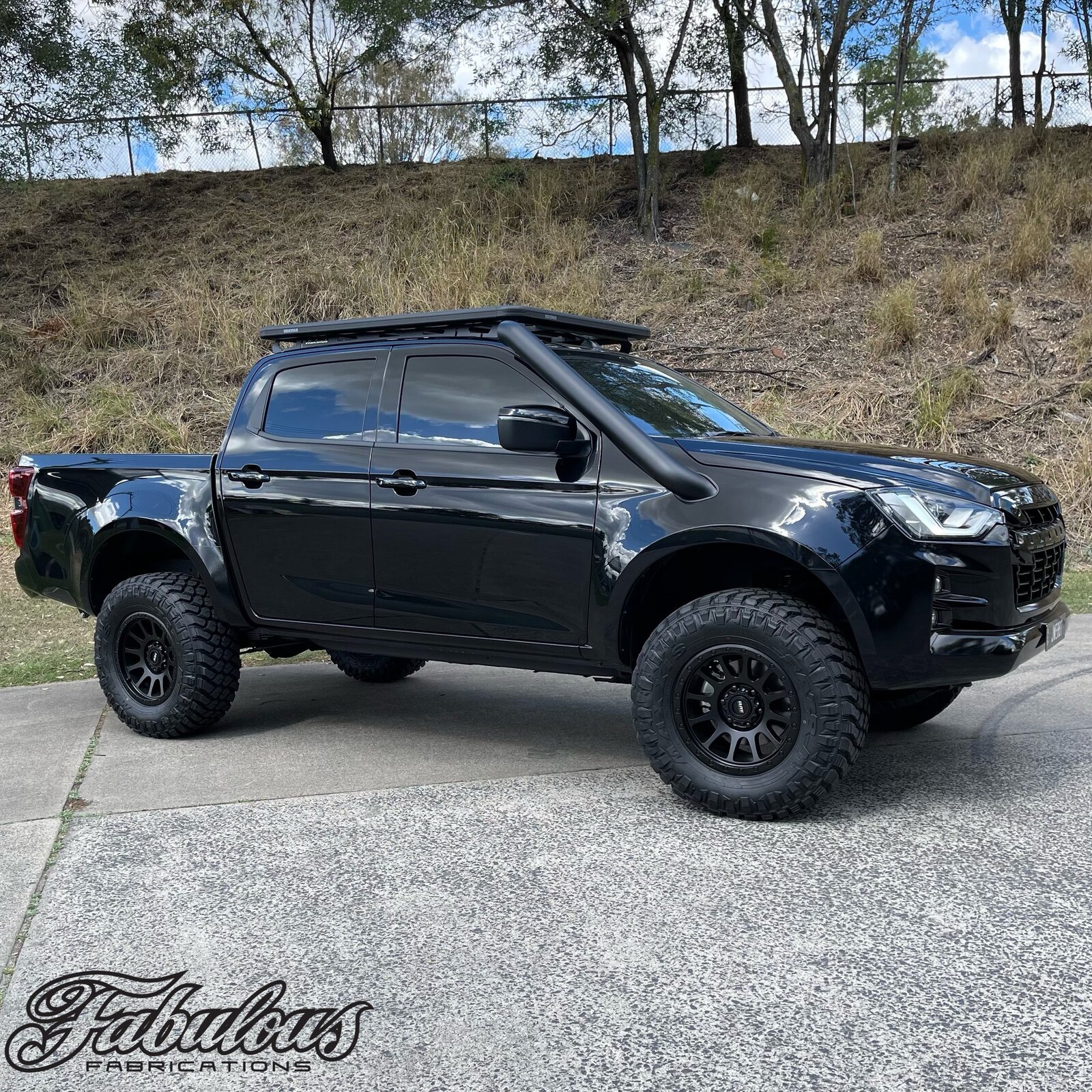 Short Entry Stainless Steel Snorkel Isuzu DMax RG (08/2020On