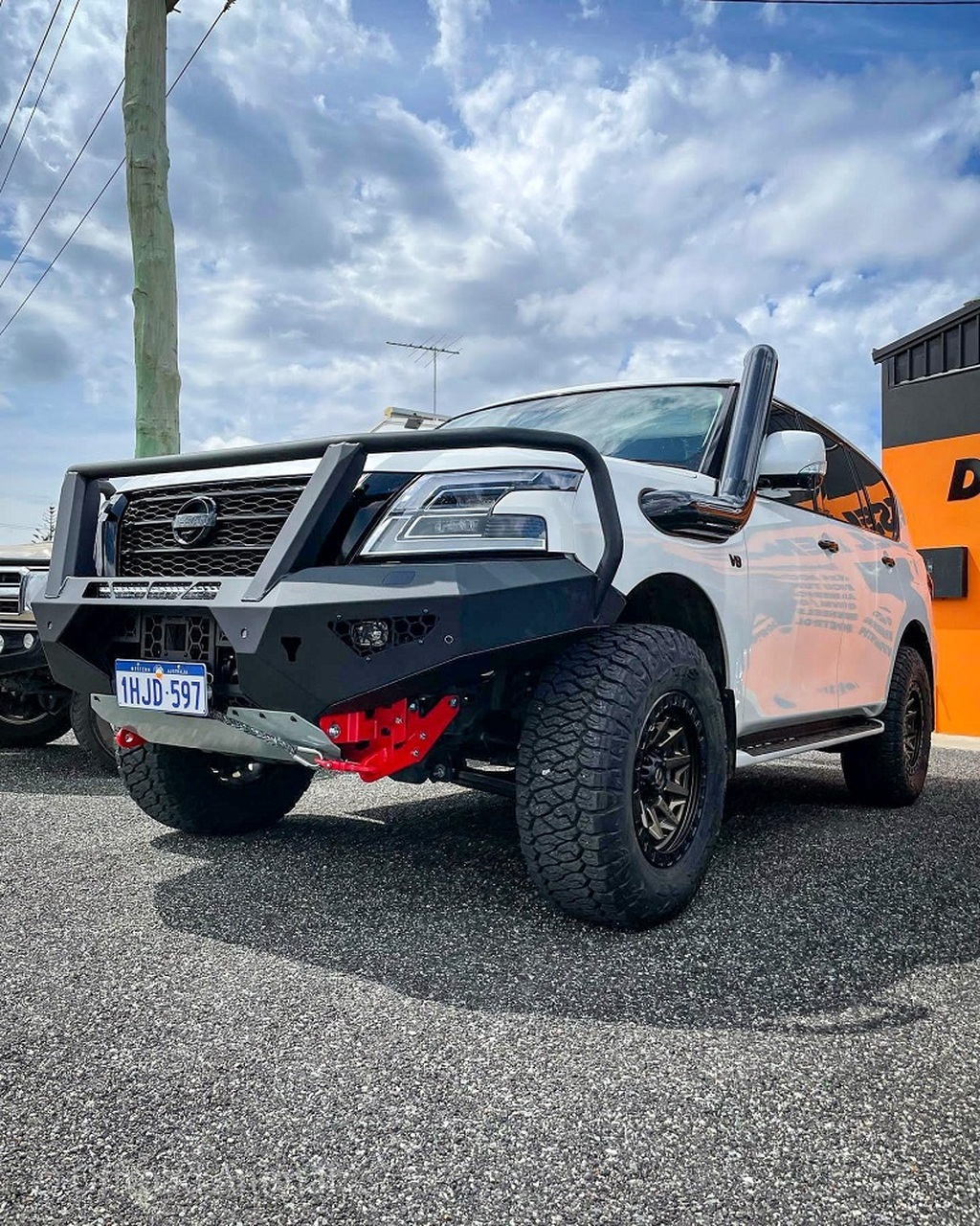 2020 nissan patrol bull cheap bar