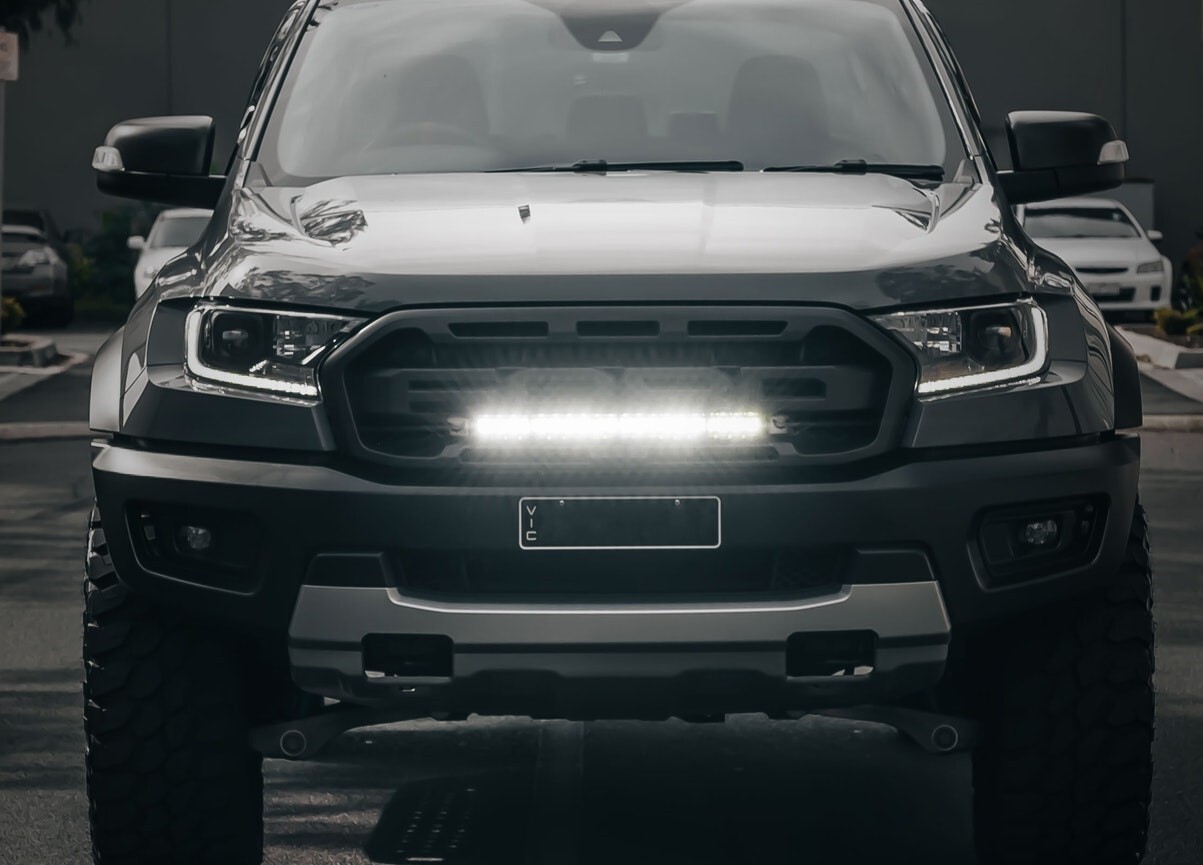 Ford ranger on sale raptor grill lights