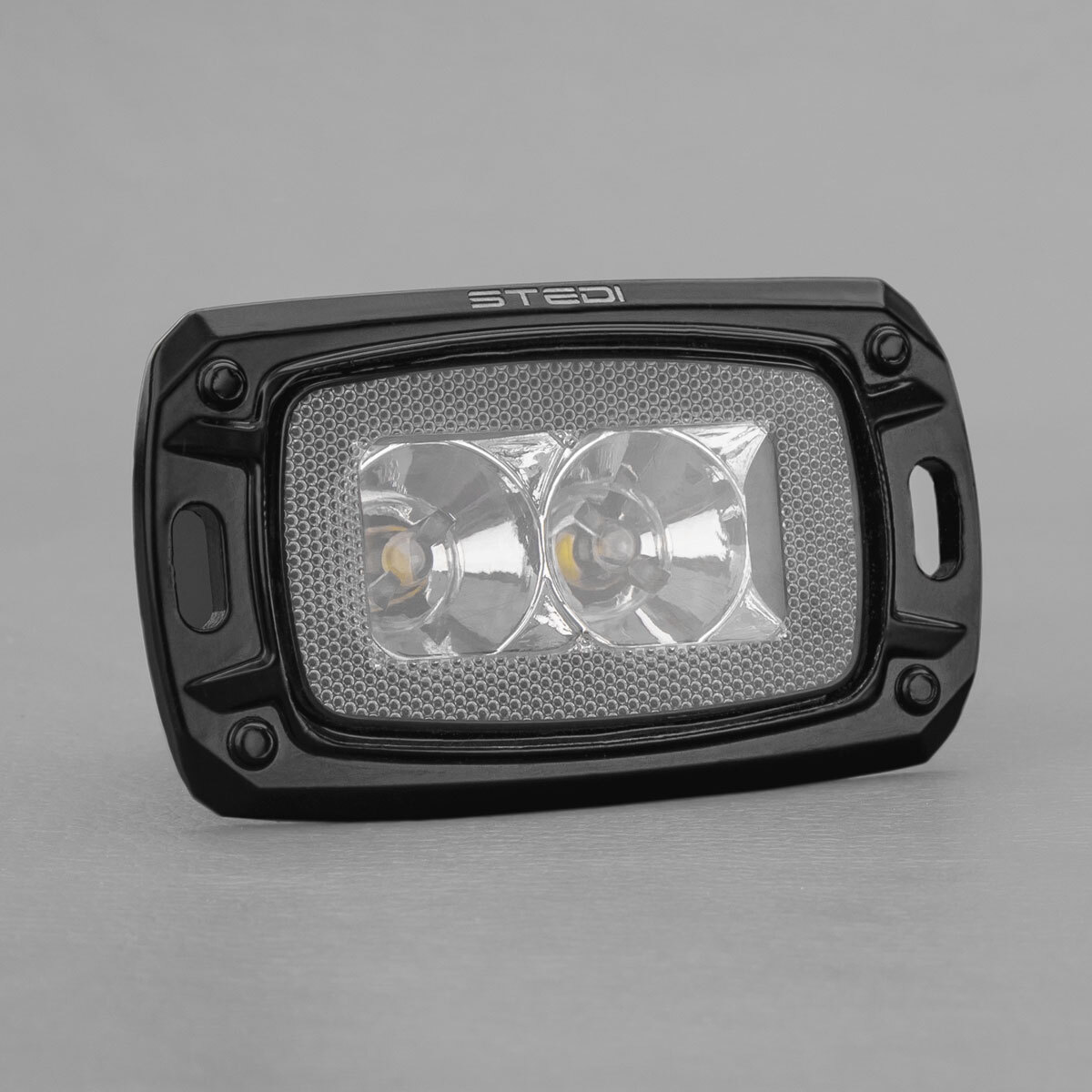 12V LED Flush Mount Flood Light Bar – Waterproof Off-Road Work Lights (2-Pack)