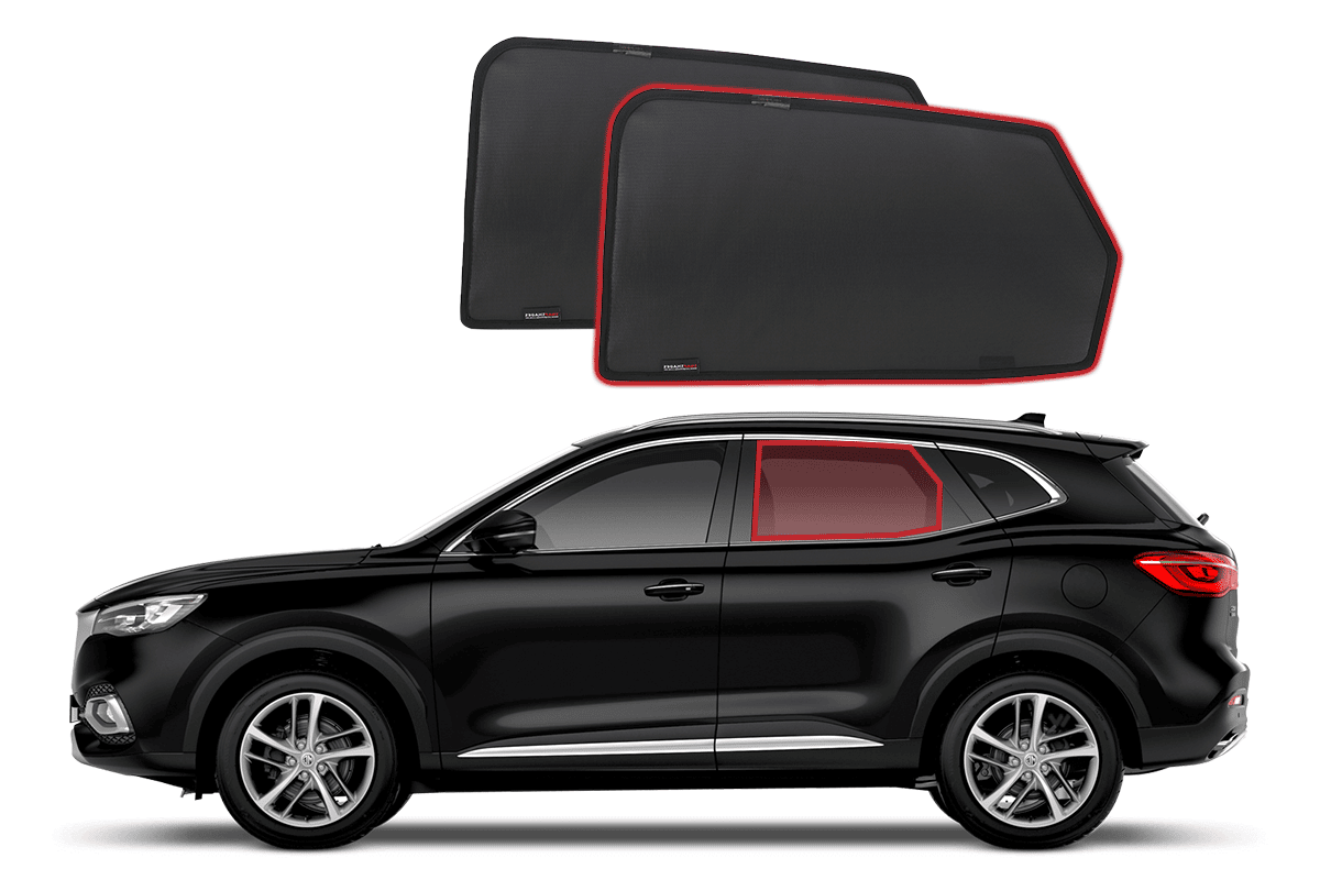 ShengM Tech Magnetic Sun Shades For MG HS 2019+ – Front, Rear, Port Window Covers – UV Protection