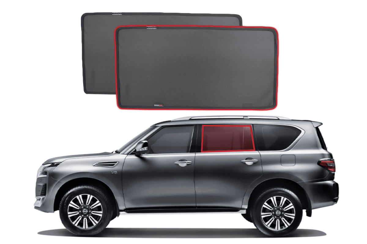 Nissan patrol window shades deals