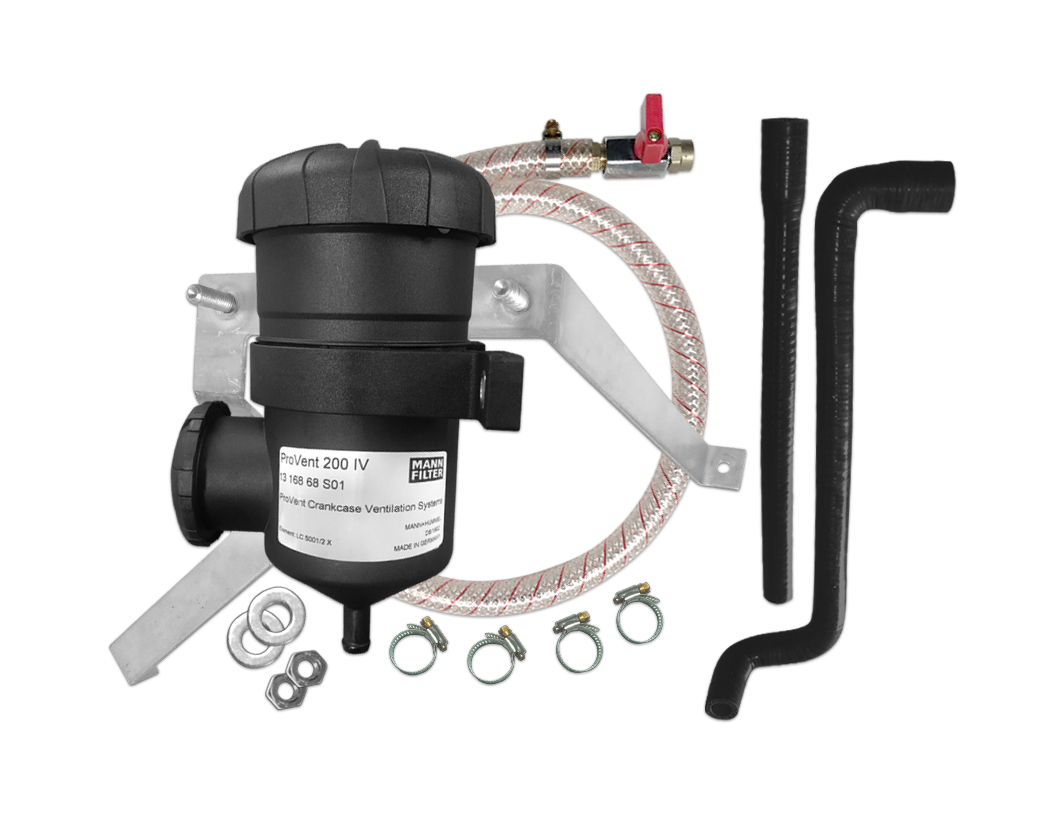 Mann+Hummel ProVent Oil Catch Can Kit - Mitsubishi 2.4L Triton MQ & MR