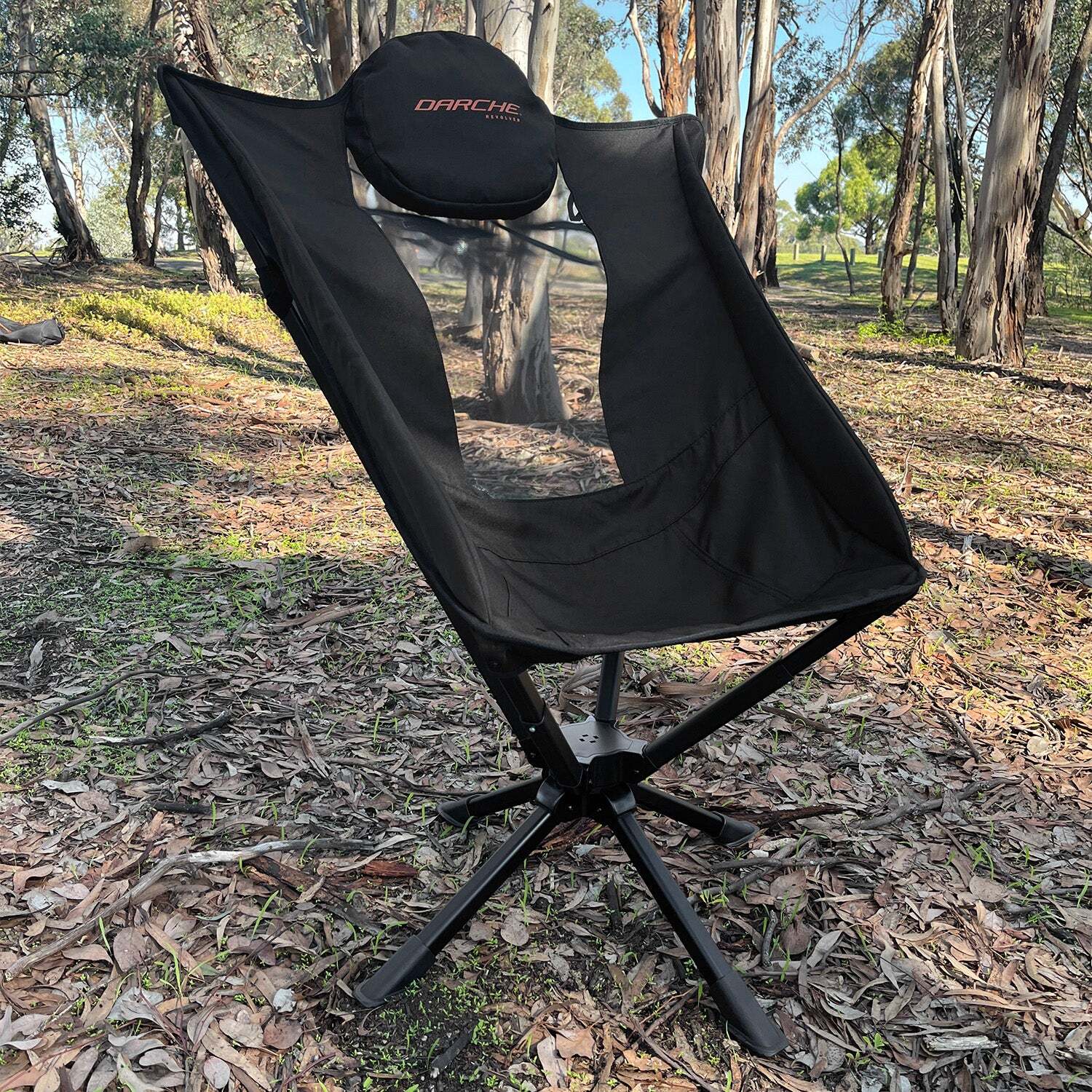 Darche Ultra Lightweight 150kg Rated Revolver Chair