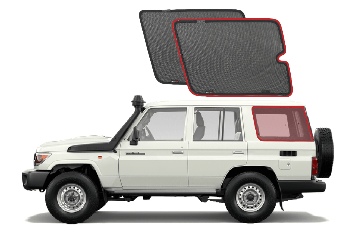 Toyota land cruiser shop window shades