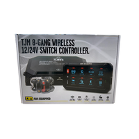 TJM 8 Gang Wireless 12/24v Switch Controller