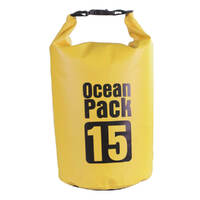 Ocean Pack Dry Bag 15L (Yellow)