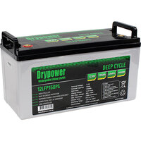 Drypower 12V 150Ah Lithium Iron Phosphate (LiFePO4) Rechargeable Lithium Battery