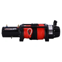 Runva 13,000 lb Premium 12V Winch with Synthetic Rope