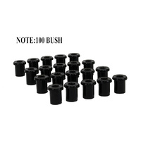 Whiteline Bulk Pack Rear Spring Eye Rear Bushing Kit - Mitsubishi Pajero NH, NJ, NK, NL 1991-2000