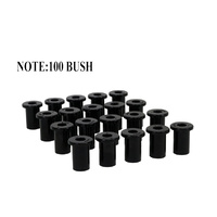 Whiteline Bulk Pack Rear Spring Shackle Bushing Kit - Mitsubishi Pajero NH, NJ, NK, NL 1991-2000