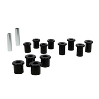 Whiteline Rear Spring Bushing Kit - Mitsubishi Triton ME, MF, MG, MH, MJ 4WD 1986-1996