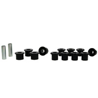 Whiteline Excludes V6 Rear Spring Bushing Kit - Nissan Navara D22 4WD 1997-2015