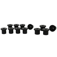 Whiteline Front Spring Eye Front/Rear and Shackle Bushing Kit - Nissan Patrol GQ Y60 Cab Chassis 1988-1997