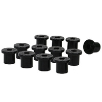 Whiteline 35mm OD Front Spring Eye Front/Rear and Shackle Bushing Kit - Suits Toyota Land Cruiser 40 Series 1969-1984