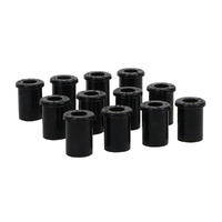 Whiteline 25mm OD Rear Spring Eye Front/Rear and Shackle Bushing Kit - Suits Toyota Land Cruiser 40 Series 1969-1984