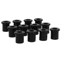 Whiteline 40mm L Rear Spring Eye Front/Rear and Shackle Bushing Kit - Suits Toyota Land Cruiser 40 Series 1969-1984