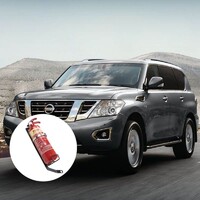 Kap Industries Fire Extinguisher Bracket - Nissan Patrol (Y62) 