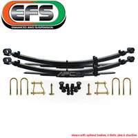 EFS Raised Rear Leaf Springs - Suits Toyota Landcruiser 75 Series Cab Chassis 1985-10/1999