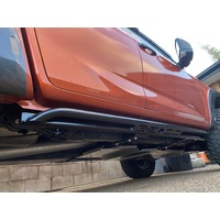 Xrox Rock Sliders - Gen 3 Mazda BT-50 Dual Cab & Space Cab (09/2020-On)