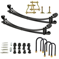 Terrain Tamer Parabolic Raised Leaf Spring Kit - Suits Toyota Landcruiser 79 Series Single Cab 2007-on