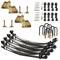 Terrain Tamer Parabolic Raised Leaf Spring Kit - Suits Toyota Landcruiser 75 Series