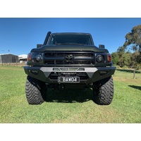 Offroad Animal Predator Bullbar - Suits Toyota Landcruiser 76, 78, 79 Series Dual Cab  08/2022-On MY23 Facelifted Models