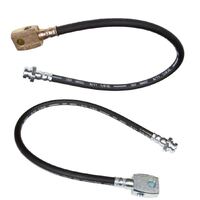 Suits Toyota Landcruiser 80-105 Series Extended Rubber Brake Hose Kit Non ABS Brakes (1990-2007)