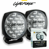 Lightforce Venom 12V Led Twin Pack with Bonus Wiring Harness Kit