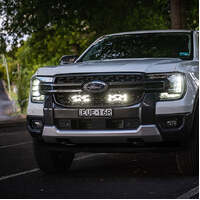 Trailbait Stedi ST3303 Twin 11" Behind Grille Light Bar Kit - Ford Ranger Next Gen 5/22-Onwards Excluding Raptor