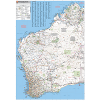 Western Australia State Wall Maps