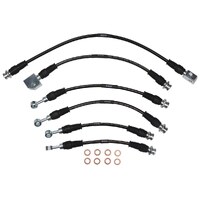 APC Core Braided Brake Hose Kit - Nissan Patrol Y61 GU