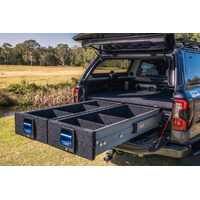 MSA Double Drawer System - Next Gen Ford Ranger Dual Cab 05/2022-On