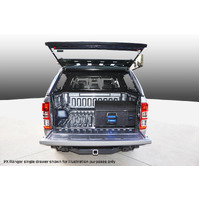 MSA Single LHS Drawer System - Next Gen Ford Ranger Dual Cab 05/2022-On