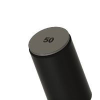Adventure Corp 10x 50NB (60mm) Tube End Cap (Mild Steel)