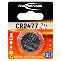 Ansmann CR2477 Lithium Battery Coin Cell for Ruuvitag